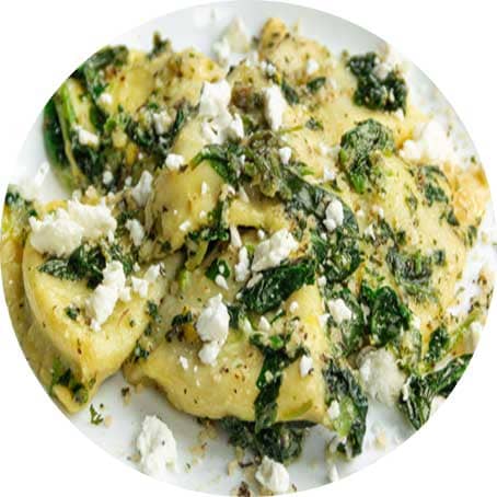 Ravioli with Spinach